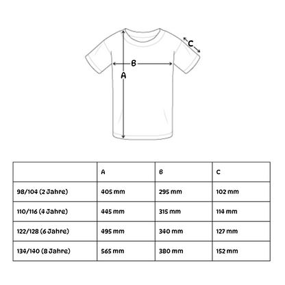 Rastazebra ZeRa - Kinder T-Shirt