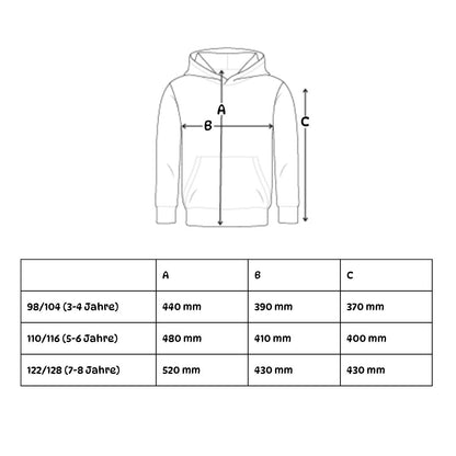 Ich bin nicht perfekt - Kinder Hoodie