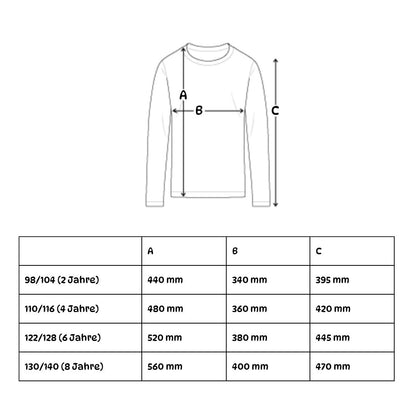 Bulldog - Kinder Langarmshirt