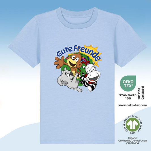 Gute Freunde - Kinder T-Shirt aus Bio-Baumwolle