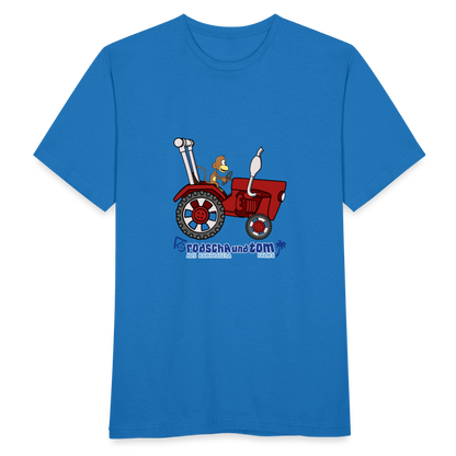 Rodscha und Tom - Bulldog - Männer T-Shirt - Royalblau