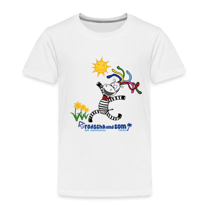 Rodscha und Tom - Sunny day - Kinder Premium T-Shirt - weiß