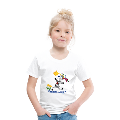 Rodscha und Tom - Sunny day - Kinder Premium T-Shirt - weiß