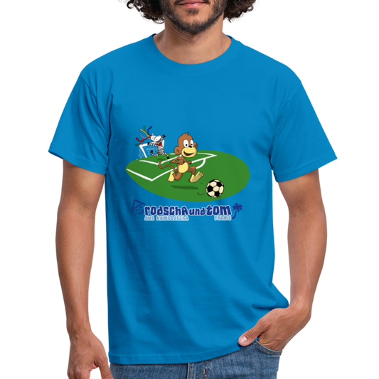 Fußball - Männer T-Shirt - Royalblau