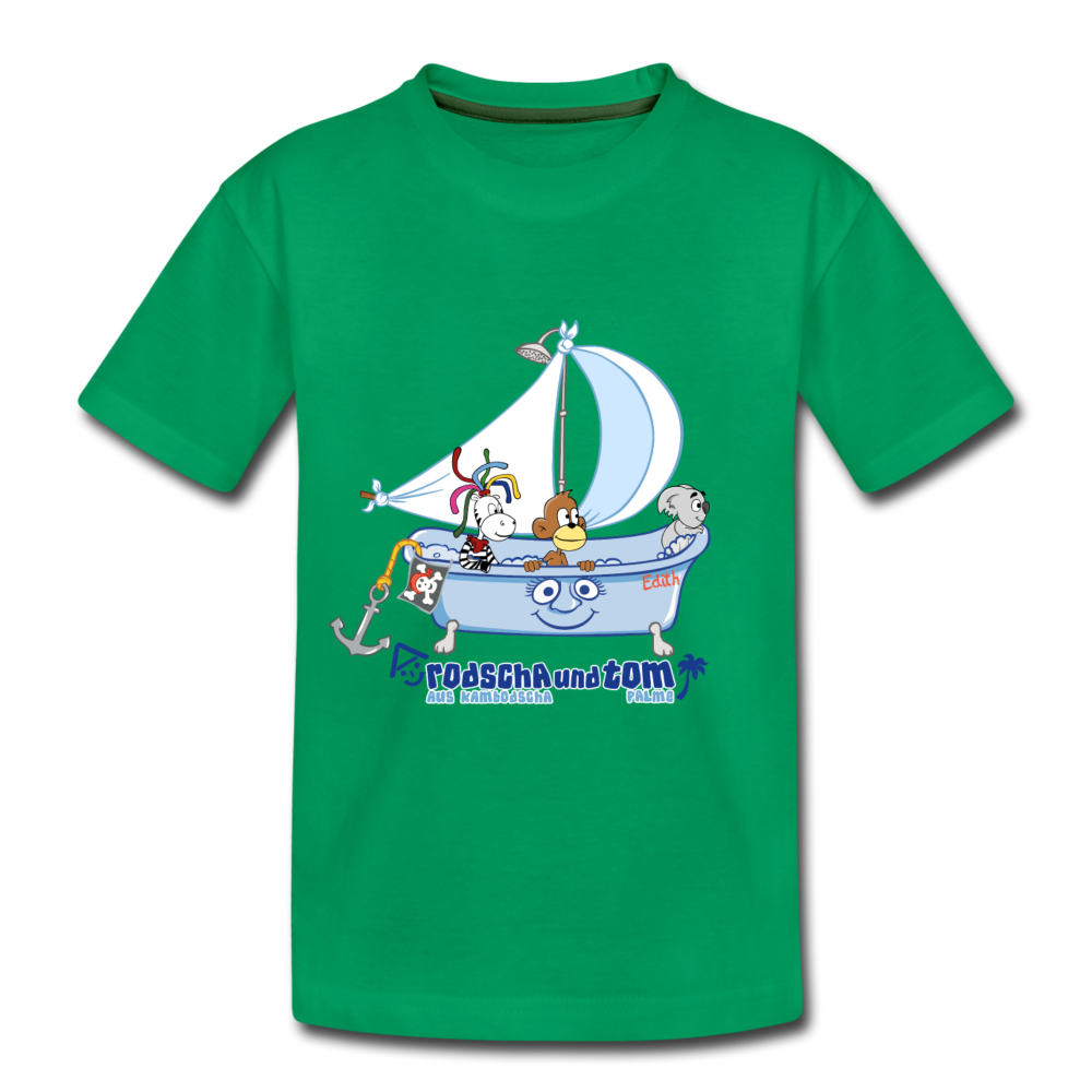 Rodscha und Tom Edith - Kinder Premium T-Shirt - Kelly Green