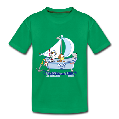 Rodscha und Tom Edith - Kinder Premium T-Shirt - Kelly Green