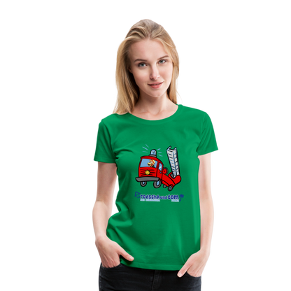 Rodscha und Tom - Feuerwehr - Frauen Premium T-Shirt - Kelly Green