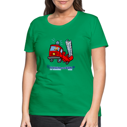 Rodscha und Tom - Feuerwehr - Frauen Premium T-Shirt - Kelly Green