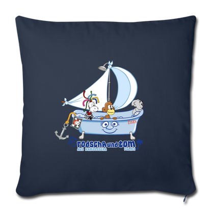 Rodscha und Tom - Badewanne Edith - Sofakissen mit Füllung 44 x 44 cm - Navy